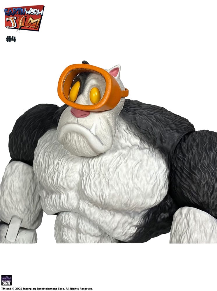 Earthworm Jim figurine Wave 1: Bob the Killer Goldfish & #4 15 cm