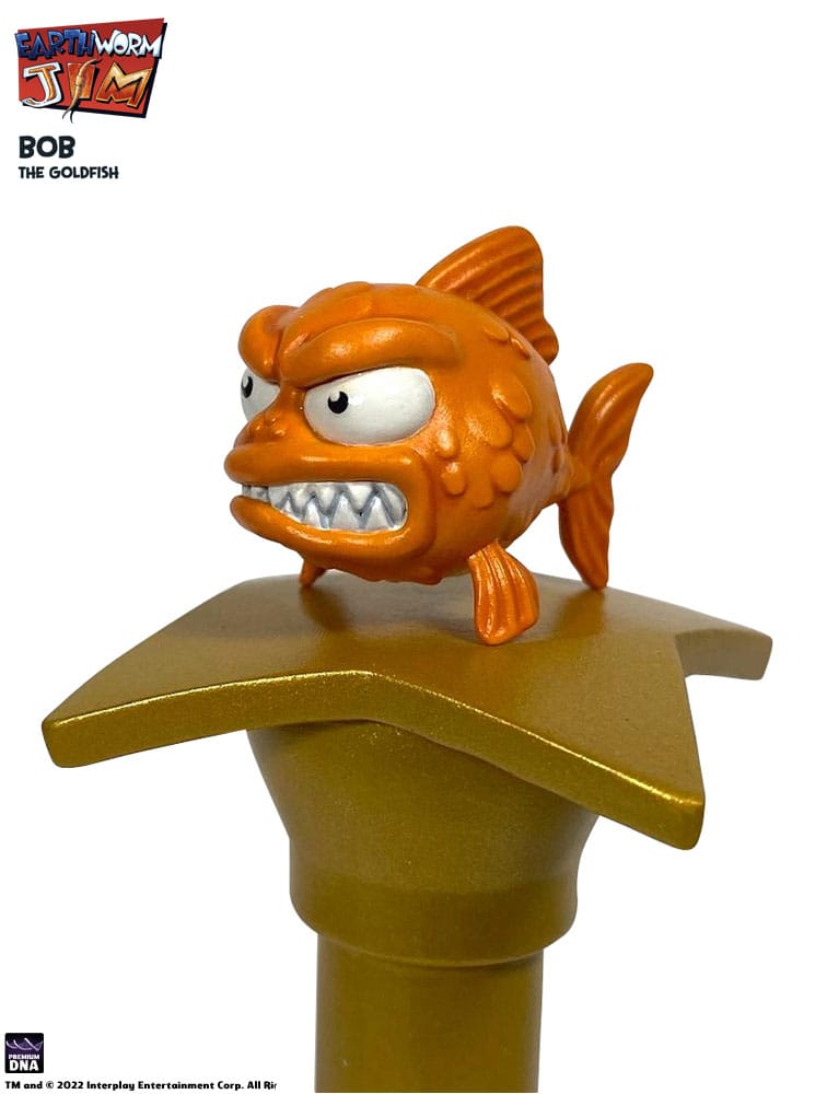 Earthworm Jim figurine Wave 1: Bob the Killer Goldfish & #4 15 cm
