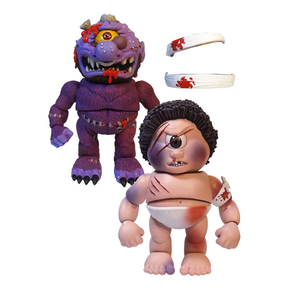 Madballs vs GPK pack 2 figurines Sy Clops vs Horn Head 15 cm