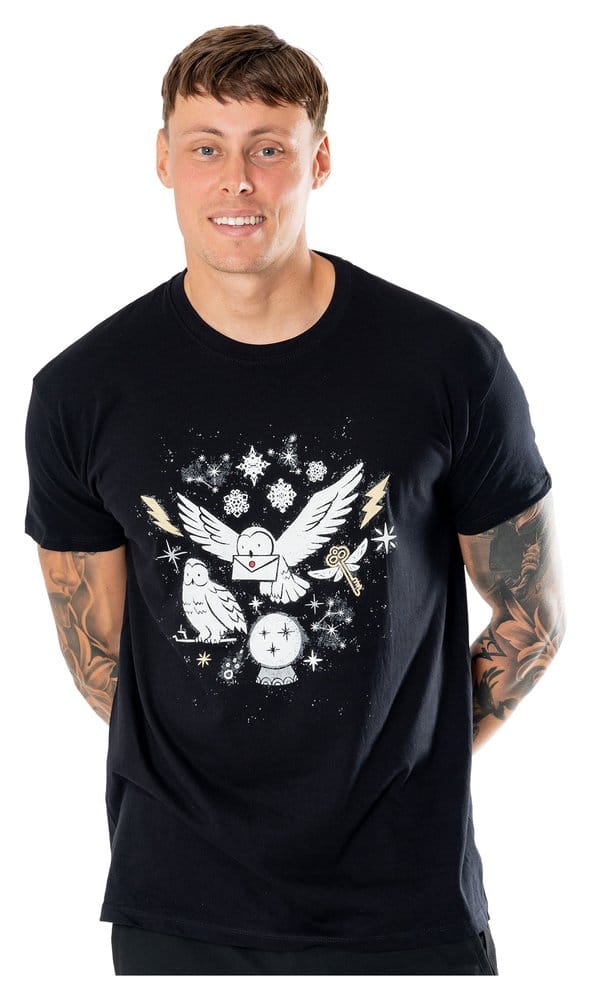 Harry Potter T-Shirt Hedwig Magical Xmas (L)