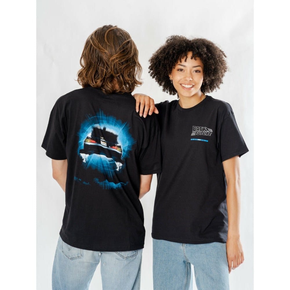 Retour vers le futur T-Shirt Delorean Reverse (S)