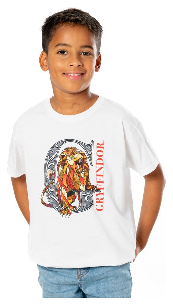 Harry Potter T-Shirt enfant Gryffindor Mosaic (5-6)