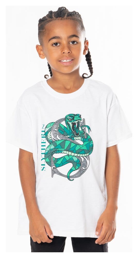 Harry Potter T-Shirt enfant Slytherin Mosaic (7-8)