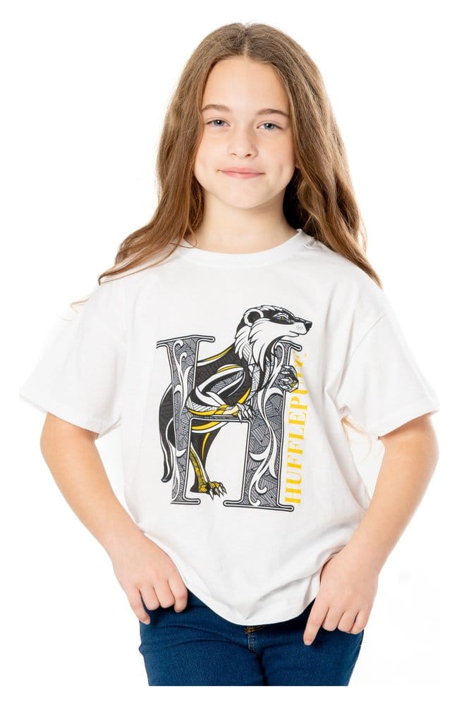 Harry Potter T-Shirt enfant Hufflepuff Mosaic (7-8)