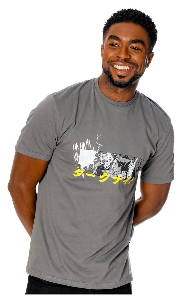 DC Comics T-Shirt The Joker Manga Ha Ha (M)