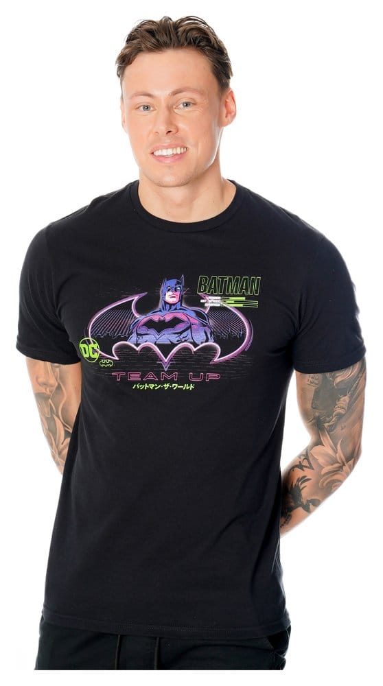 Batman T-Shirt Anime Matrix Grid (XL)