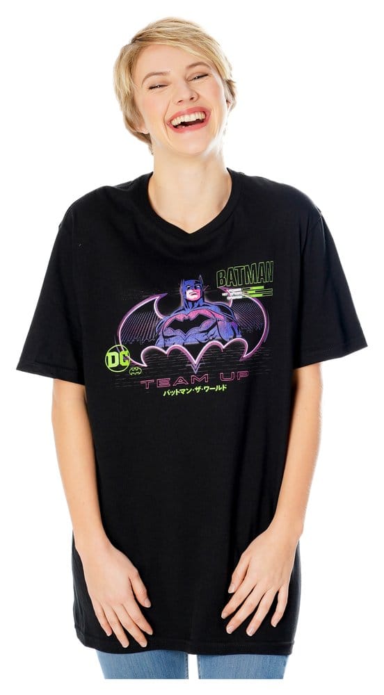 Batman T-Shirt Anime Matrix Grid (XL)