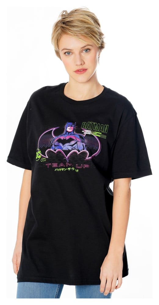 Batman T-Shirt Anime Matrix Grid (S)