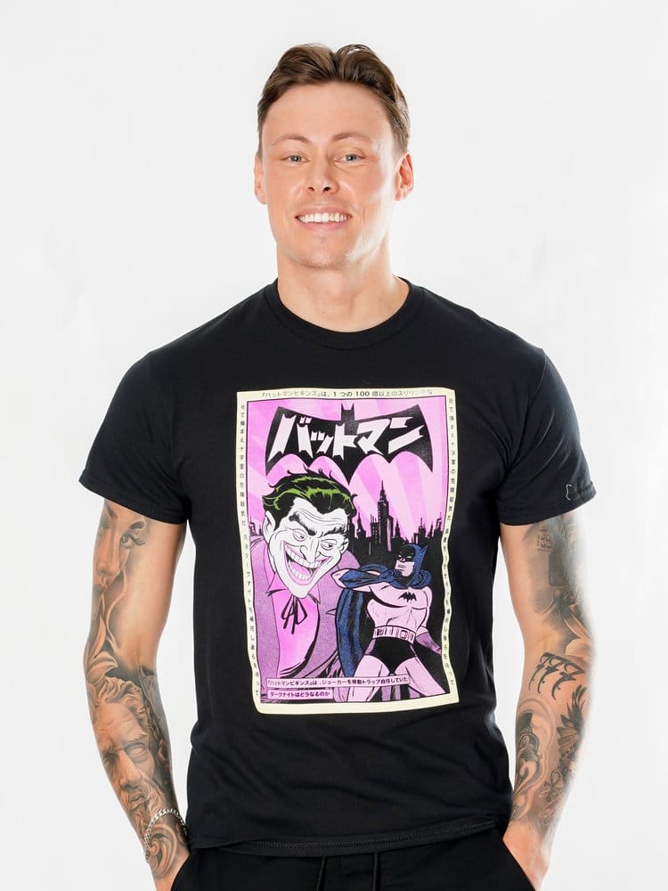 Batman T-Shirt Joker Anime Poster (L)