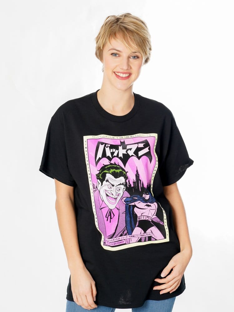 Batman T-Shirt Joker Anime Poster (L)