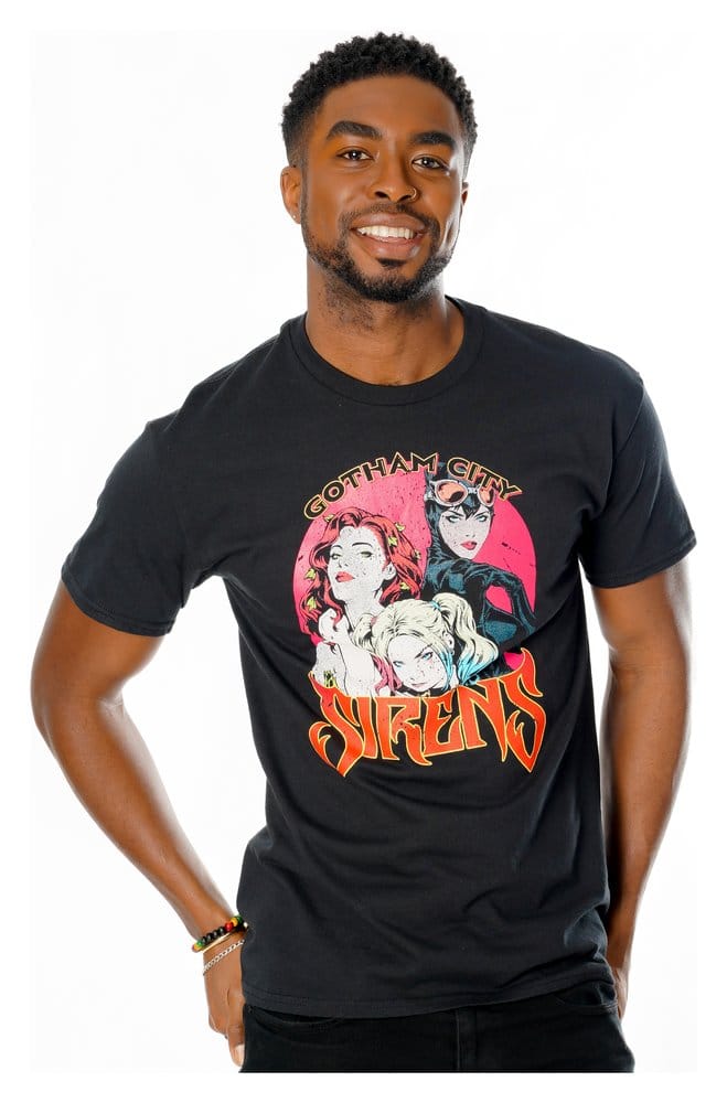 Gotham City Sirens T-Shirt Vintage Poster (XL)