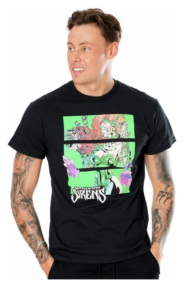 Gotham City Sirens T-Shirt Poison Ivy Sirens Cash Black (M)