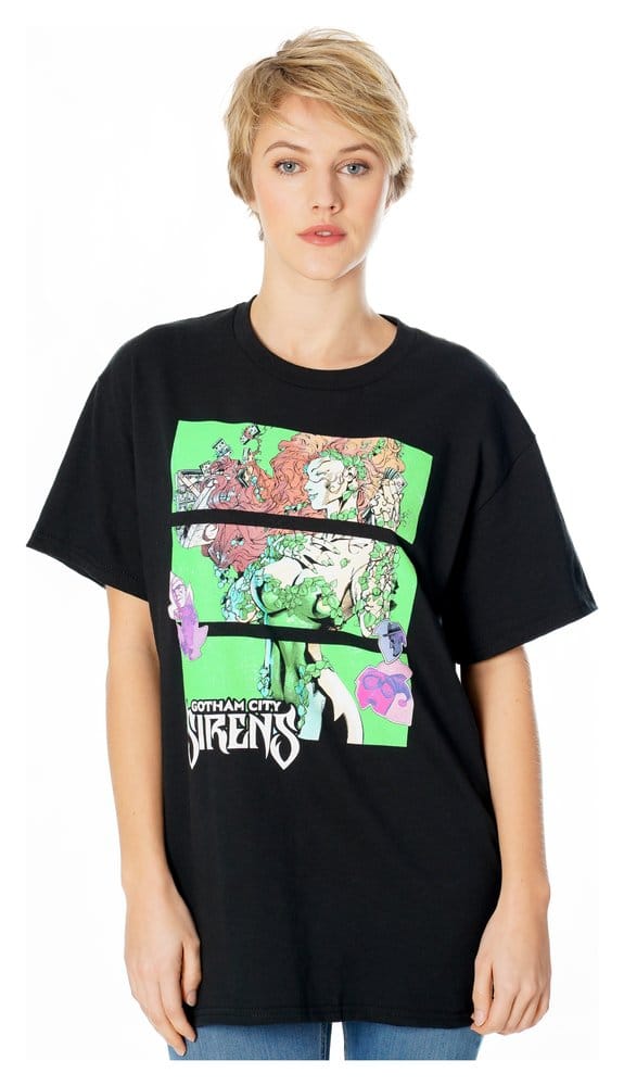 Gotham City Sirens T-Shirt Poison Ivy Sirens Cash Black (L)