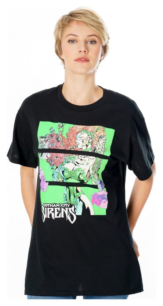 Gotham City Sirens T-Shirt Poison Ivy Sirens Cash Black (L)