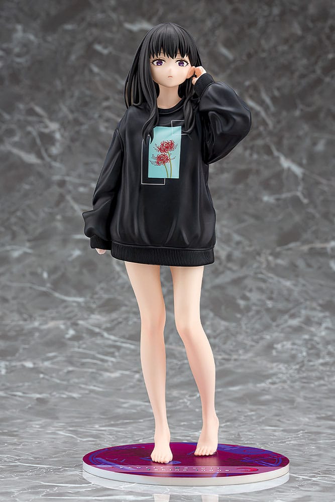 Lycoris Recoil statuette PVC 1/7 Takina Inoue: Oversized Sweatshirt Ver. 25 cm