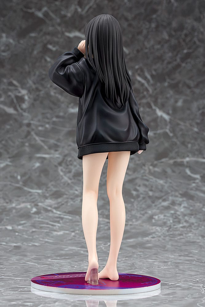 Lycoris Recoil statuette PVC 1/7 Takina Inoue: Oversized Sweatshirt Ver. 25 cm