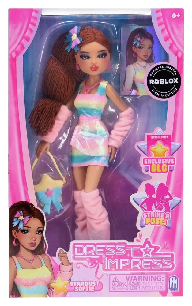 Roblox Dress To Impress poupée mannequin Stardust Softie