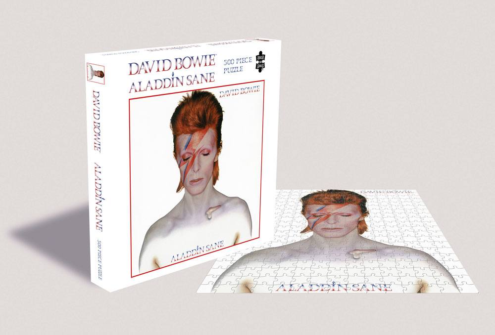 David Bowie Rock Saws puzzle Aladdin Sane (500 pièces)
