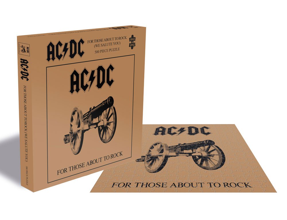 AC/DC Rock Saws puzzle For Those About To Rock (500 pièces)