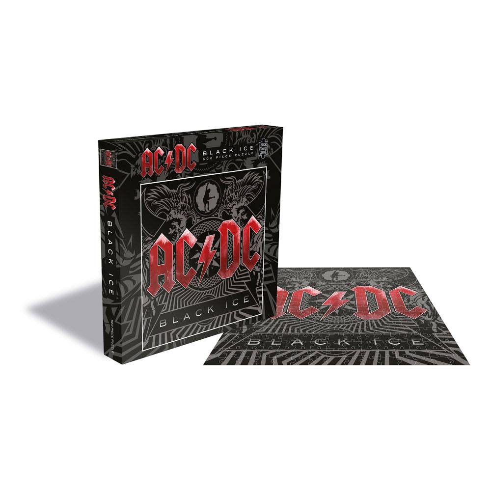 AC/DC Rock Saws puzzle Black Ice (500 pièces)
