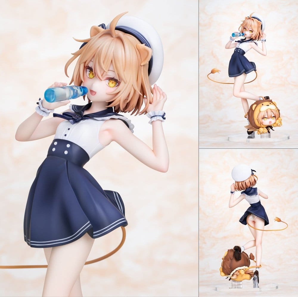 Original Character figurine PVC 1/6 Rurudo Lion Marine Sailor Ver. 28 cm