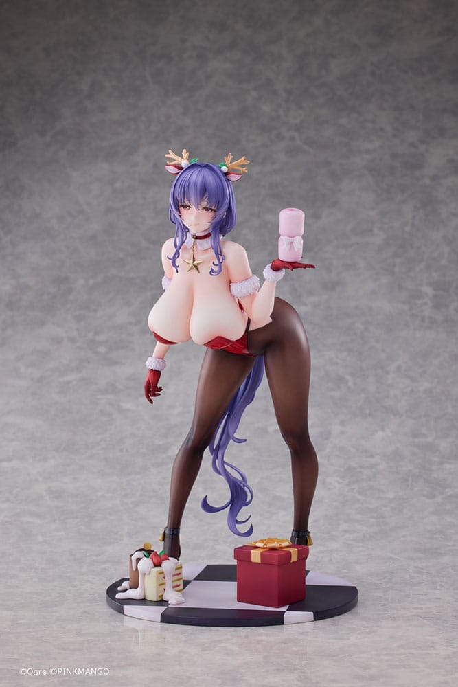 Original Character statuette PVC 1/6 Succubus Homestay Shiori Sakuma Christmas Costume Special Ver. 27 cm