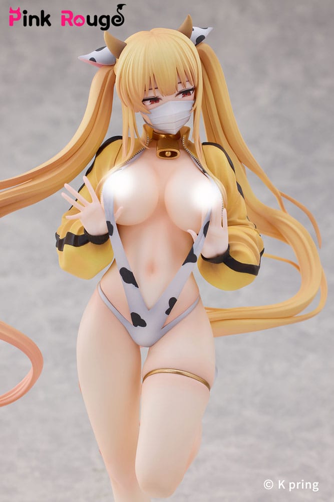 Original Character by Kedama Tamano statuette PVC 1/7 K Pring Sayuri Dairy Cow Special Ver. 24 cm