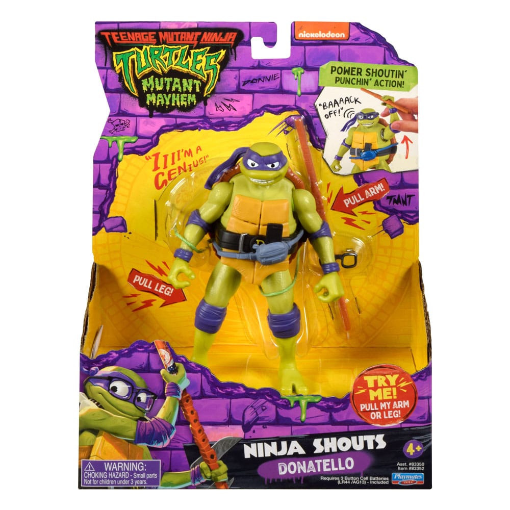 Ninja Turtles: Teenage Years Figurines Ninja Shouts 15 cm Assortiment (8)