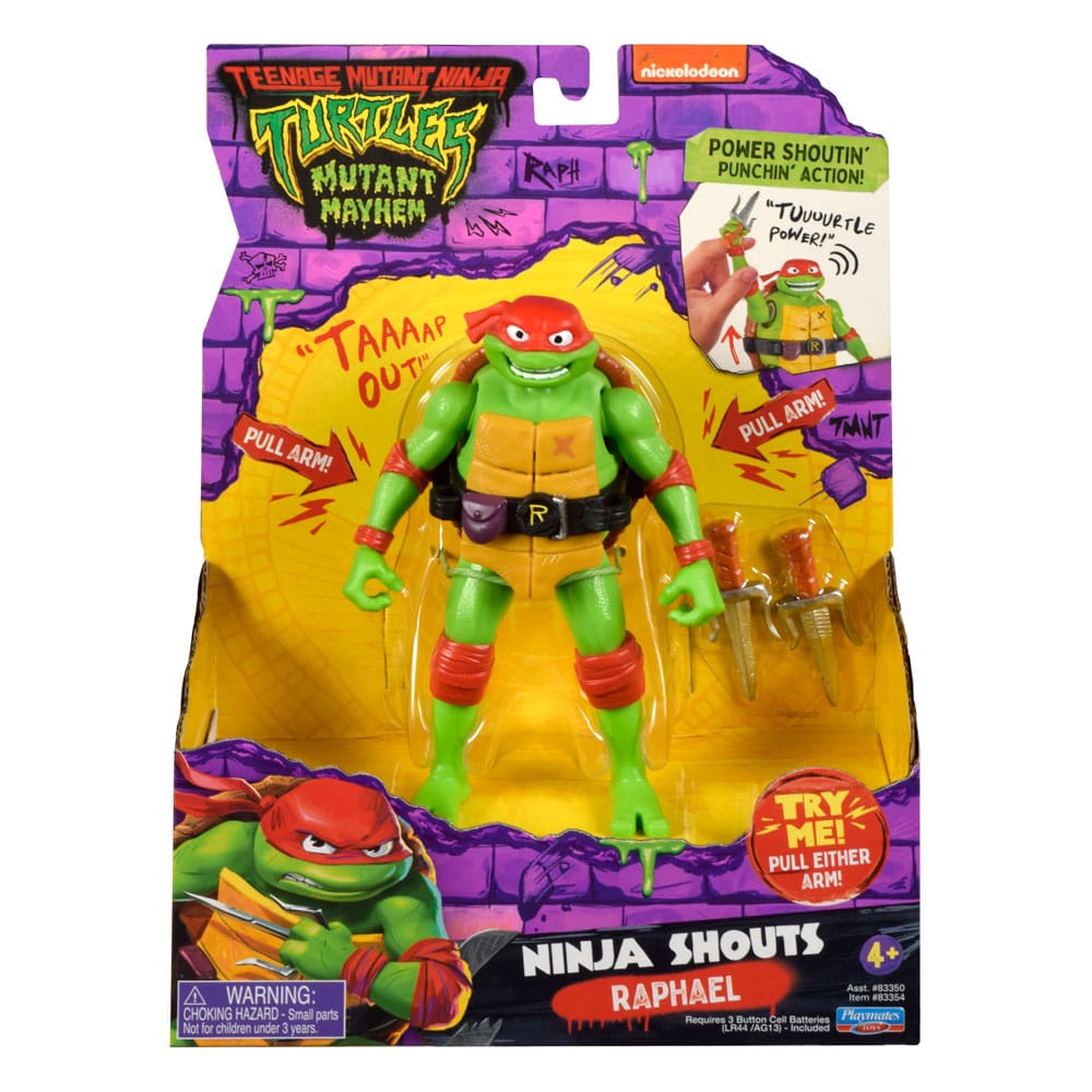 Ninja Turtles: Teenage Years Figurines Ninja Shouts 15 cm Assortiment (8)