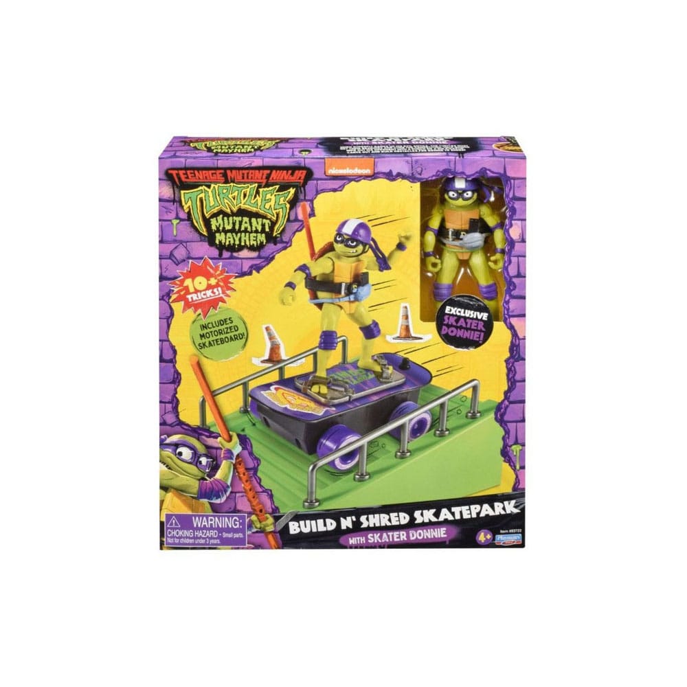 Teenage Mutant Ninja Turtles: Mutant Mayhem Build N' Shred Skatepark Assortiment (8)