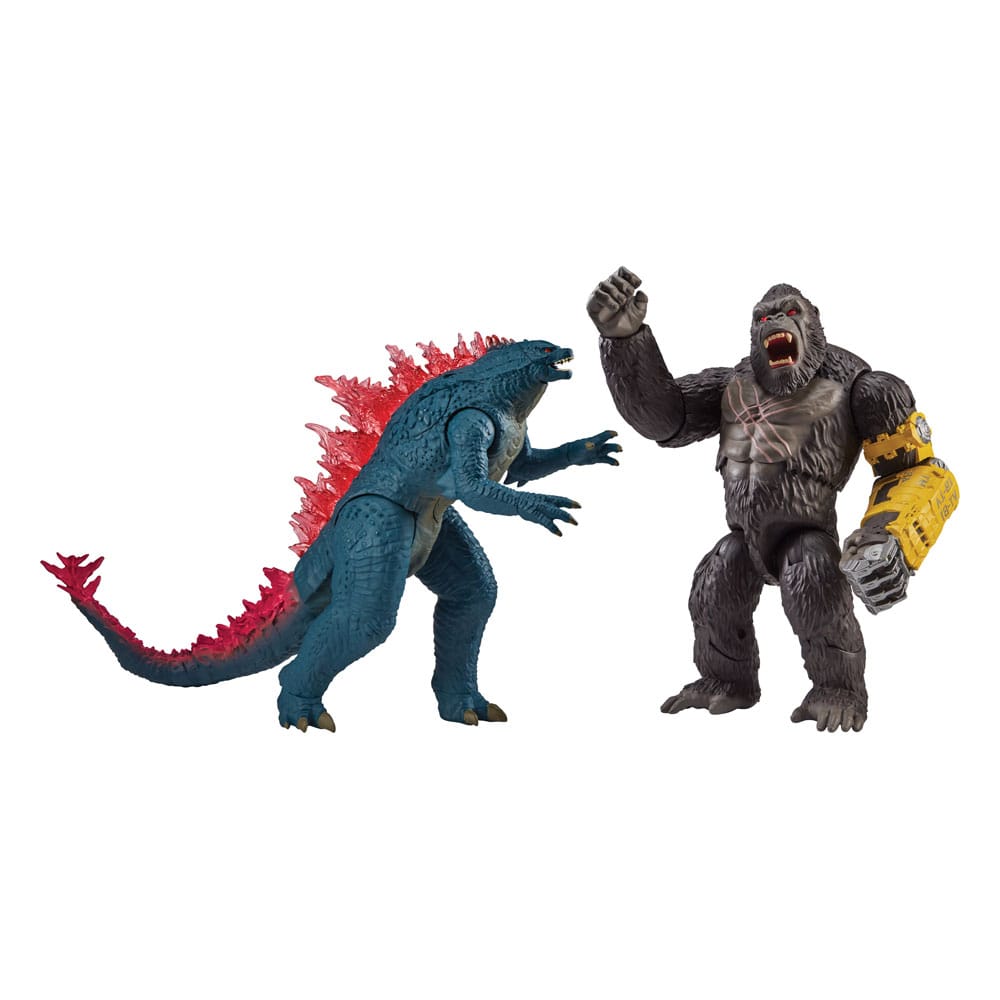Godzilla x Kong: Le Nouvel Empire assortiment figurines Mega Titans Godzilla & Kong 33 cm (2)