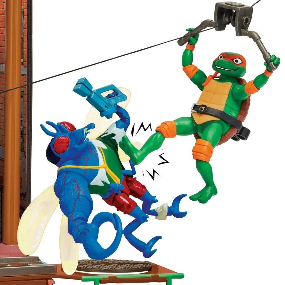 Ninja Turtles: Teenage Years playset Sewer Lair New Version