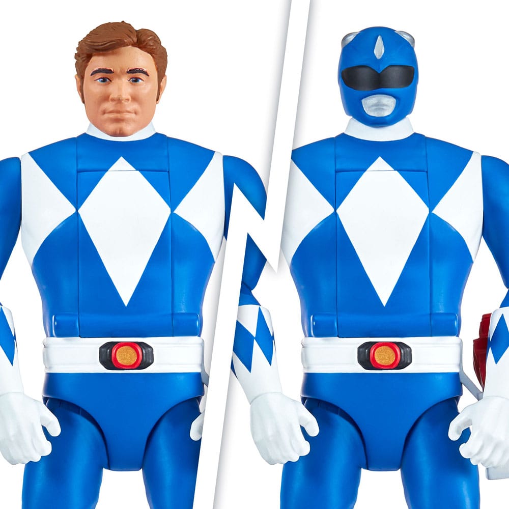 Power Rangers Figurine Auto-Morphin Blue Ranger 12 cm