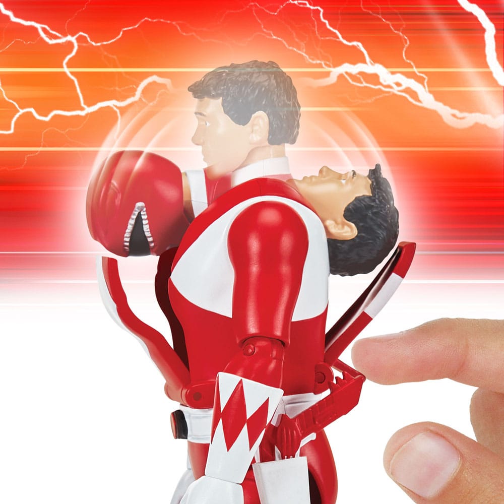 Power Rangers Figurine Auto-Morphin Red Ranger 12 cm