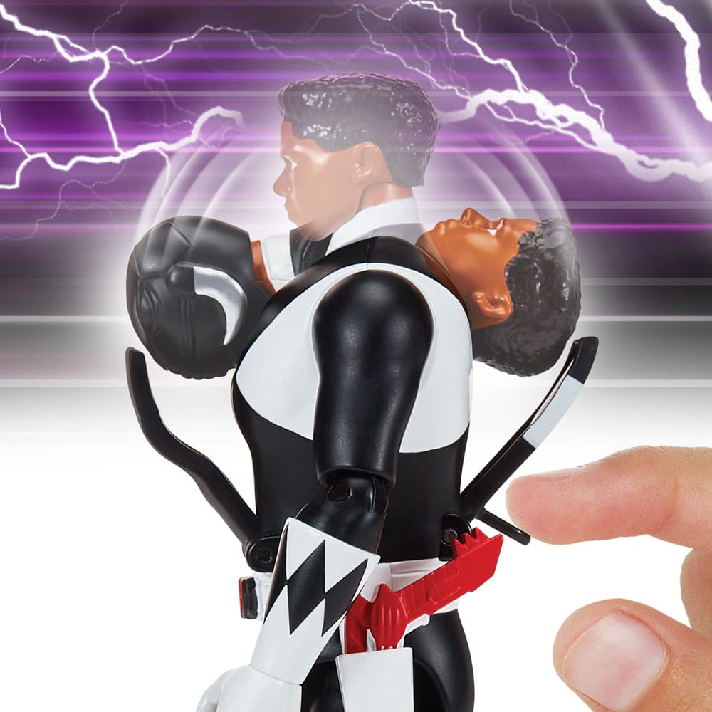 Power Rangers Figurine Auto-Morphin Black Ranger 12 cm