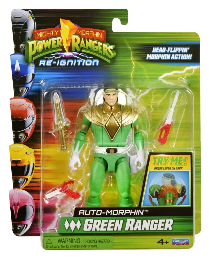 Power Rangers Auto-Morphin figurine Green Ranger 15 cm