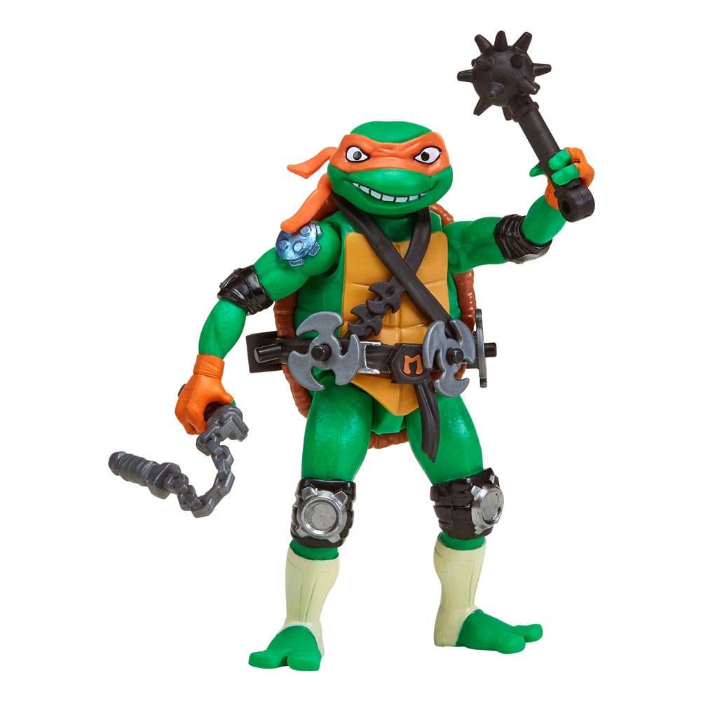Tales of the Teenage Mutant Ninja Turtles : Légendes des Tortues Ninja bâtiment Figurine Mix 'n Match Michelangelo 12 cm