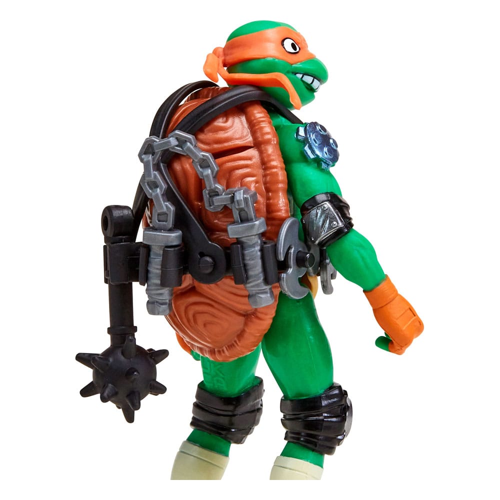 Tales of the Teenage Mutant Ninja Turtles : Légendes des Tortues Ninja bâtiment Figurine Mix 'n Match Michelangelo 12 cm