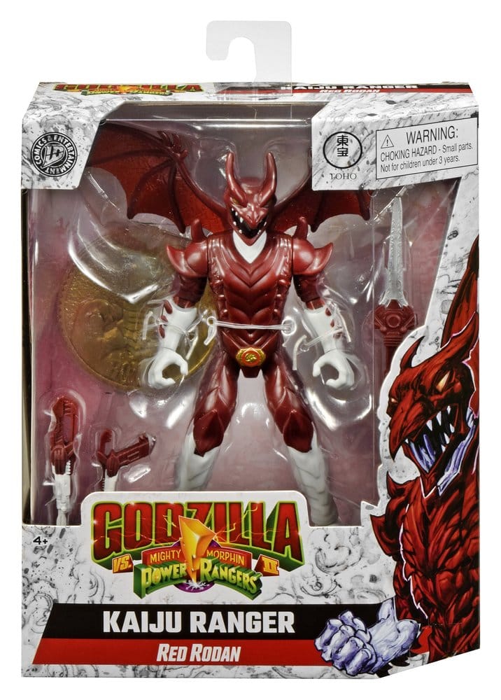 Power Rangers x Godzilla figurine Red Rodan