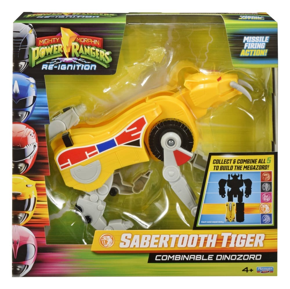 Power Rangers Combinable Dinozord figurine Sabertooth Tiger 20 cm