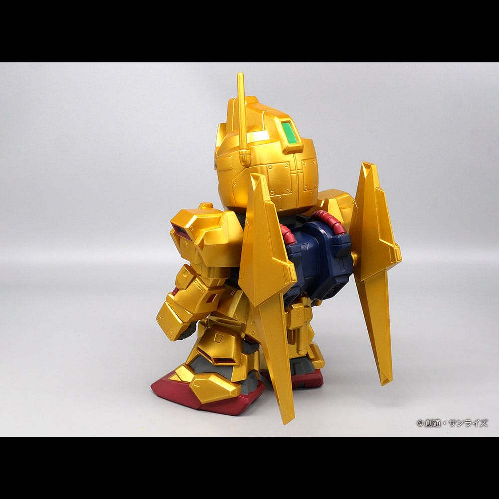 Mobile Suit Gundam figurine vinyle Jumbo Sofbi Hyakushiki Gold Ver. 30 cm