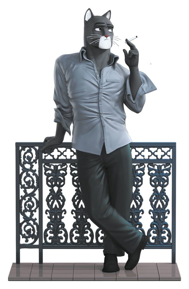 Blacksad Resin statuette Blacksad on the Balcony 24 cm