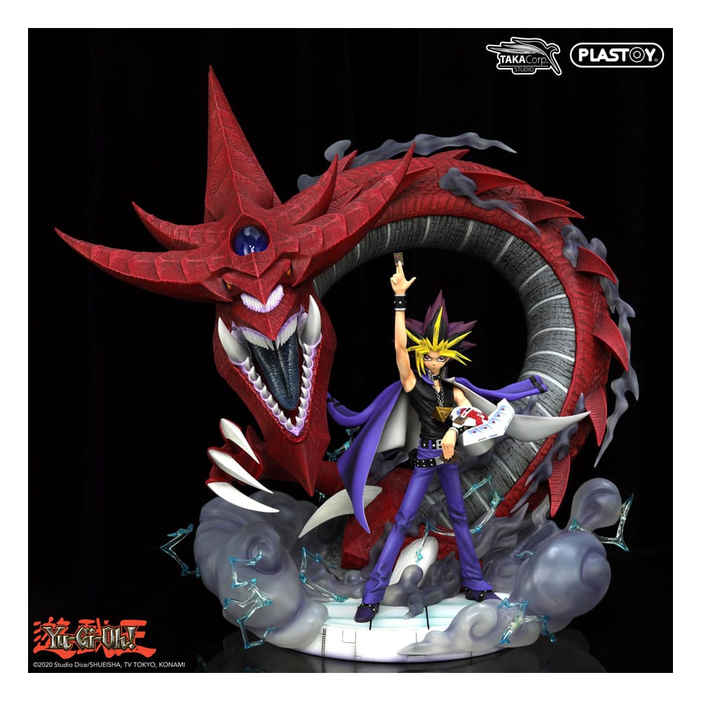 Yu-Gi-Oh! statuette Yami Yugi & Slifer 51 cm