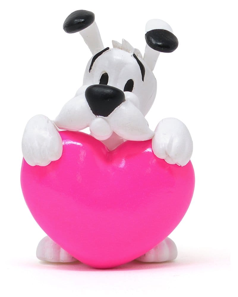 Astérix figurine PVC Idéfix Pink Heart 4,5 cm