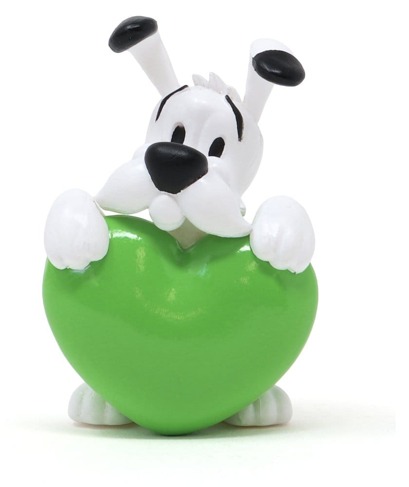 Astérix figurine PVC Idéfix Green Heart 4,5 cm