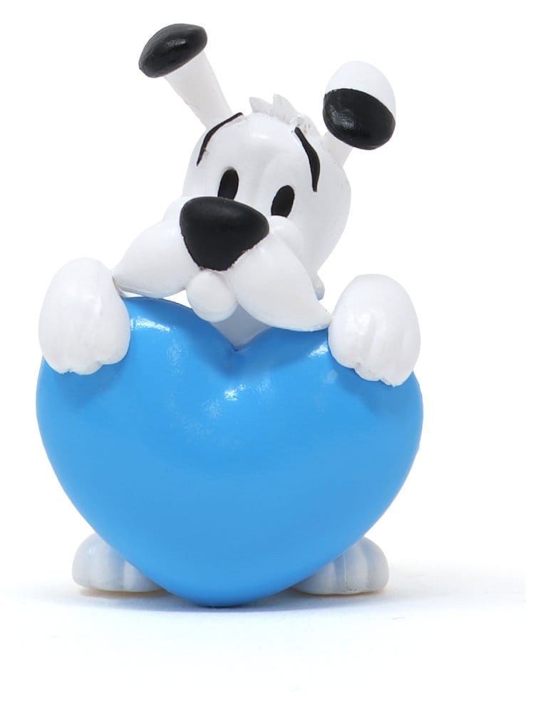Astérix figurine PVC Idéfix Blue Heart 4,5 cm