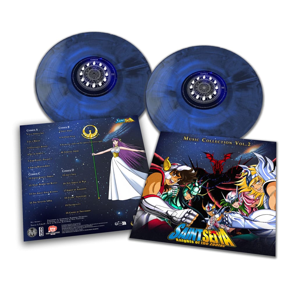 Saint Seiya Music Collection vinyle Vol. 2