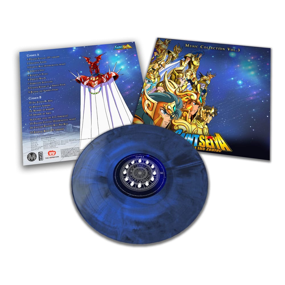 Saint Seiya Music Collection vinyle Vol. 3