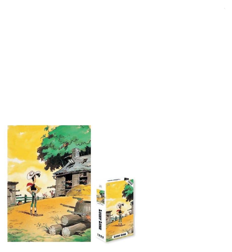 Lucky Luke: puzzle 1000 pièces
