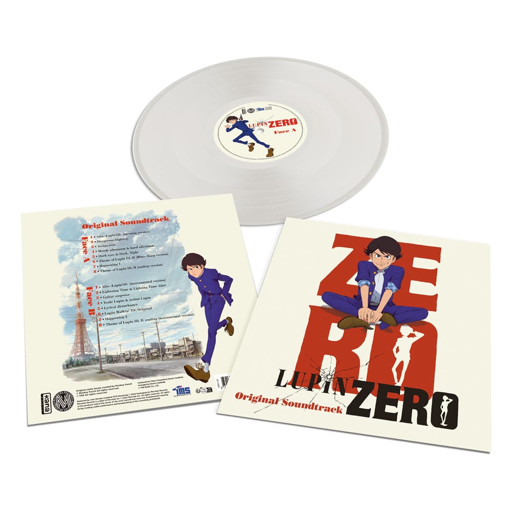 Lupin Zero Best Selection Track vinyle blanc